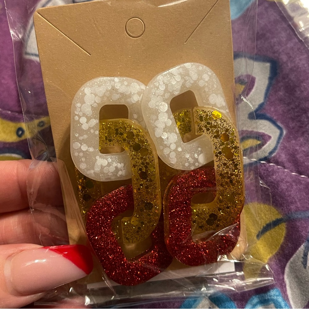 Handmade Resin Earrings